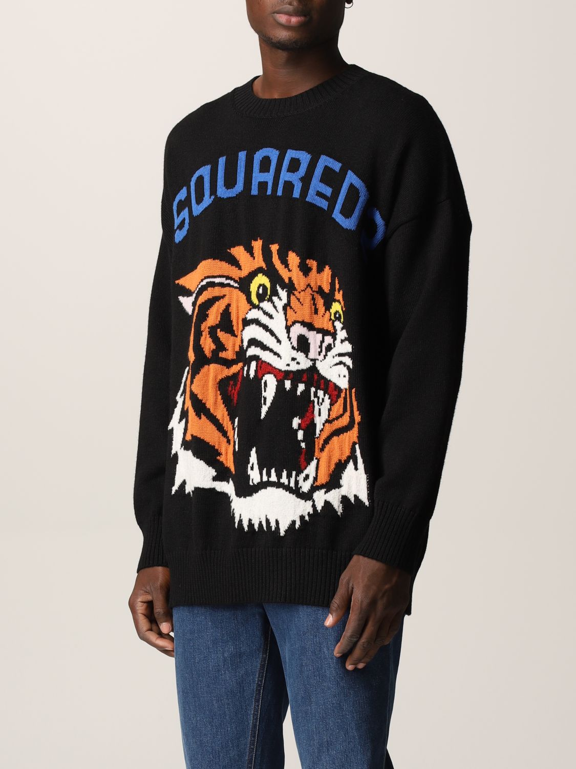 Jersey Dsquared2: Jersey hombre Dsquared2 negro 3