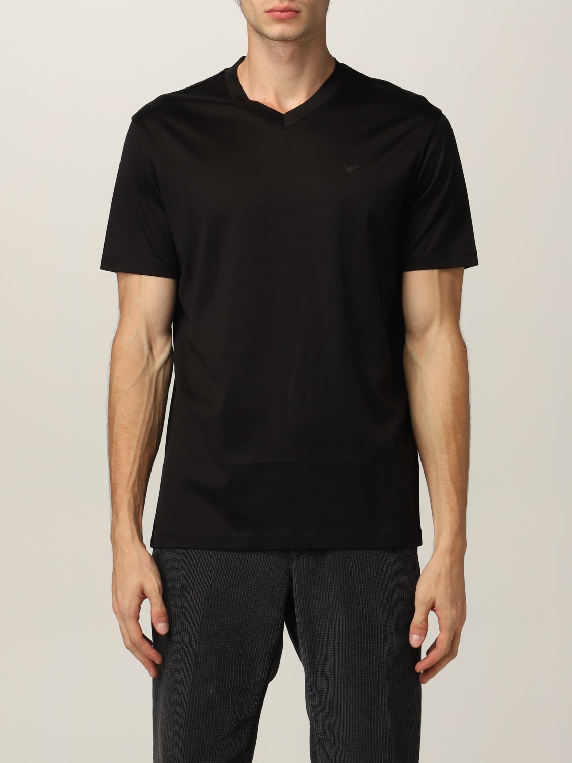 T-shirt Emporio Armani: T-shirt homme Emporio Armani noir 1