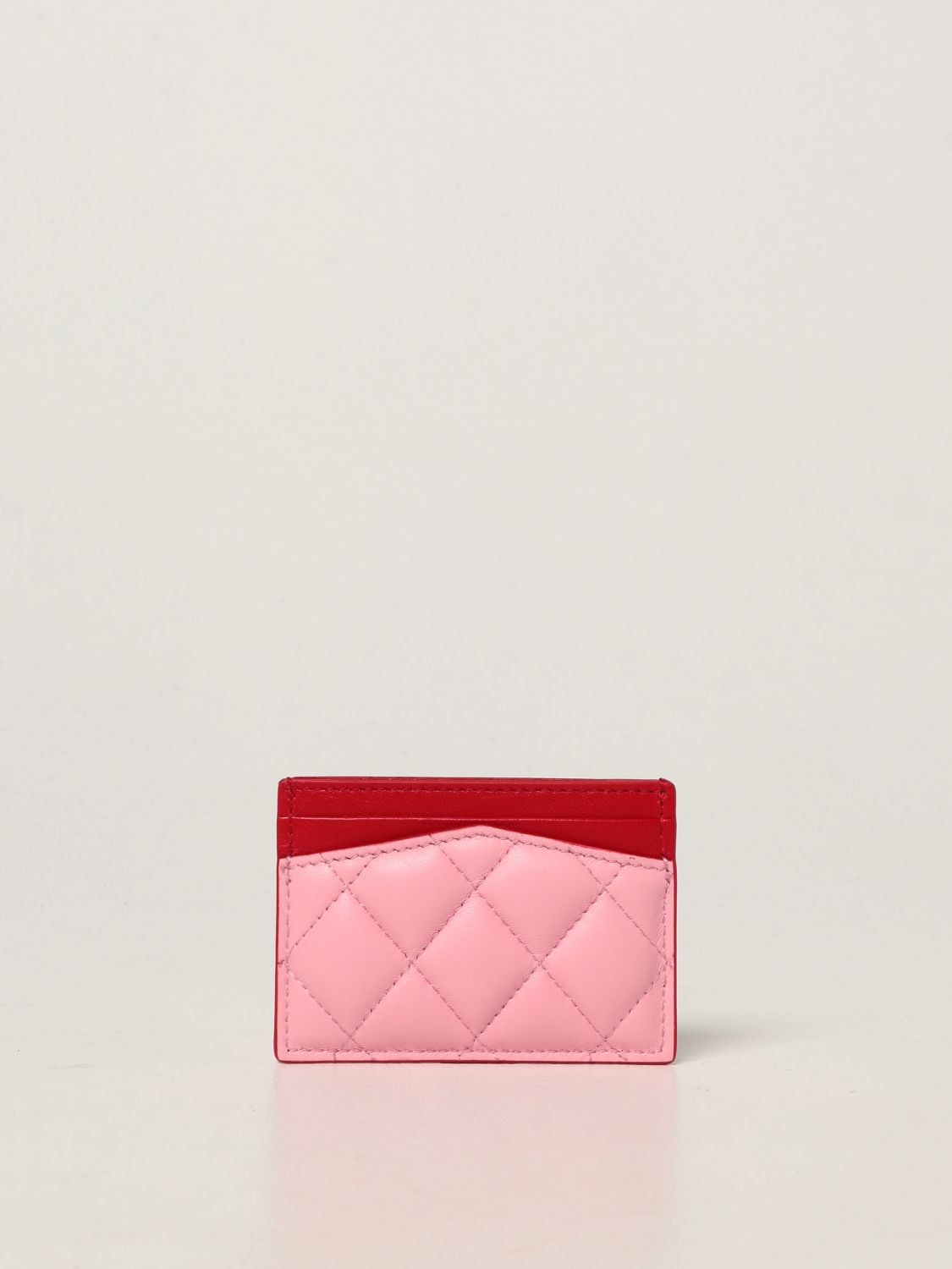 Buy Sugar Mama, Pink Leather Credit Card Holder – Online Shopping