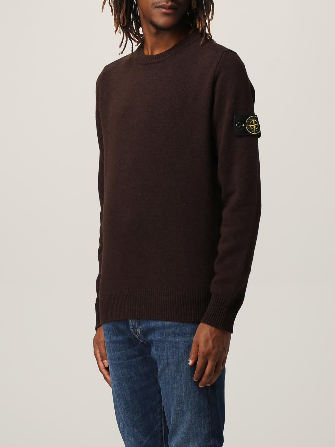 black stone island sweater