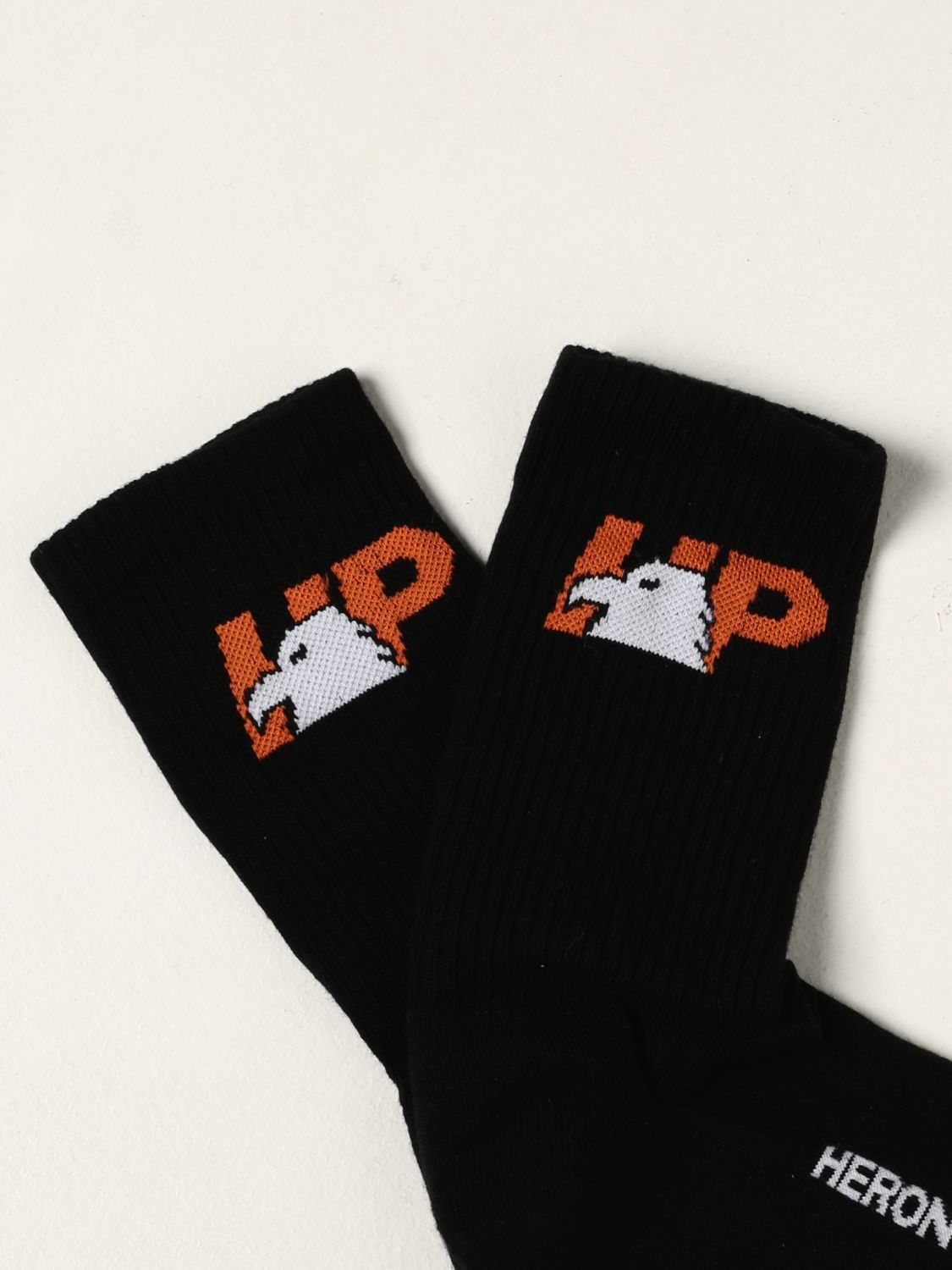 Socks Heron Preston: Heron Preston socks with logo black 2