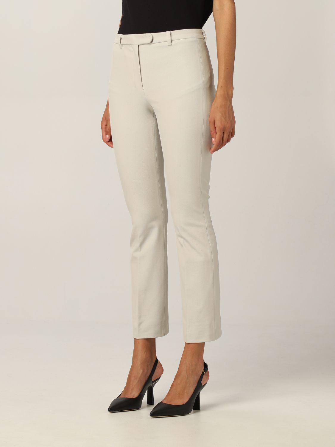 Pantalone S Max Mara: Pantalone elegante S Max Mara bianco 4