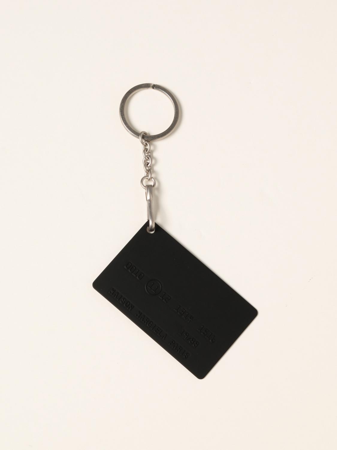 MAISON MARGIELA: keyring for man - Silver | Maison Margiela