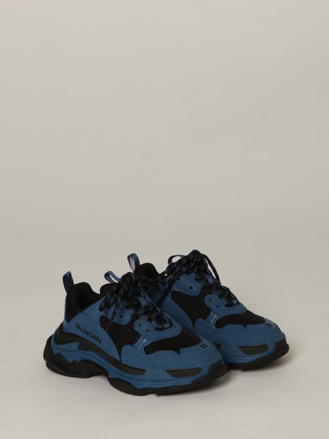 balenciaga chaussures bleu