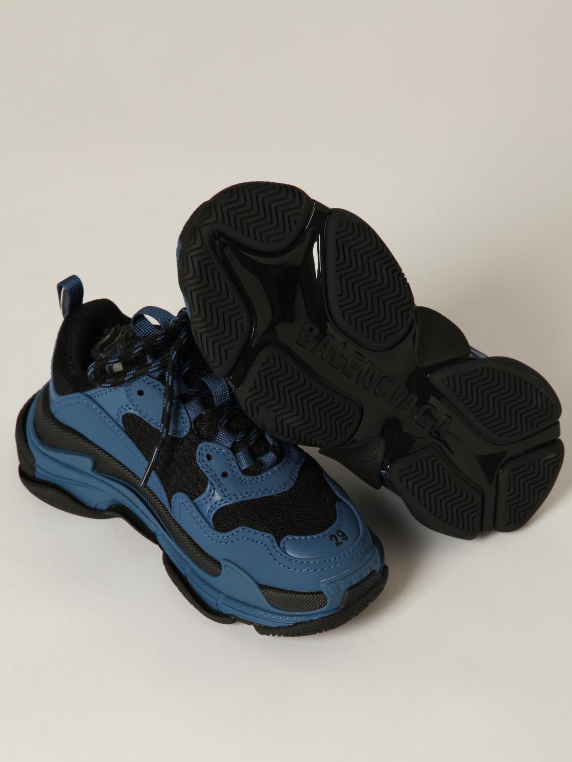 balenciaga bottes bleu