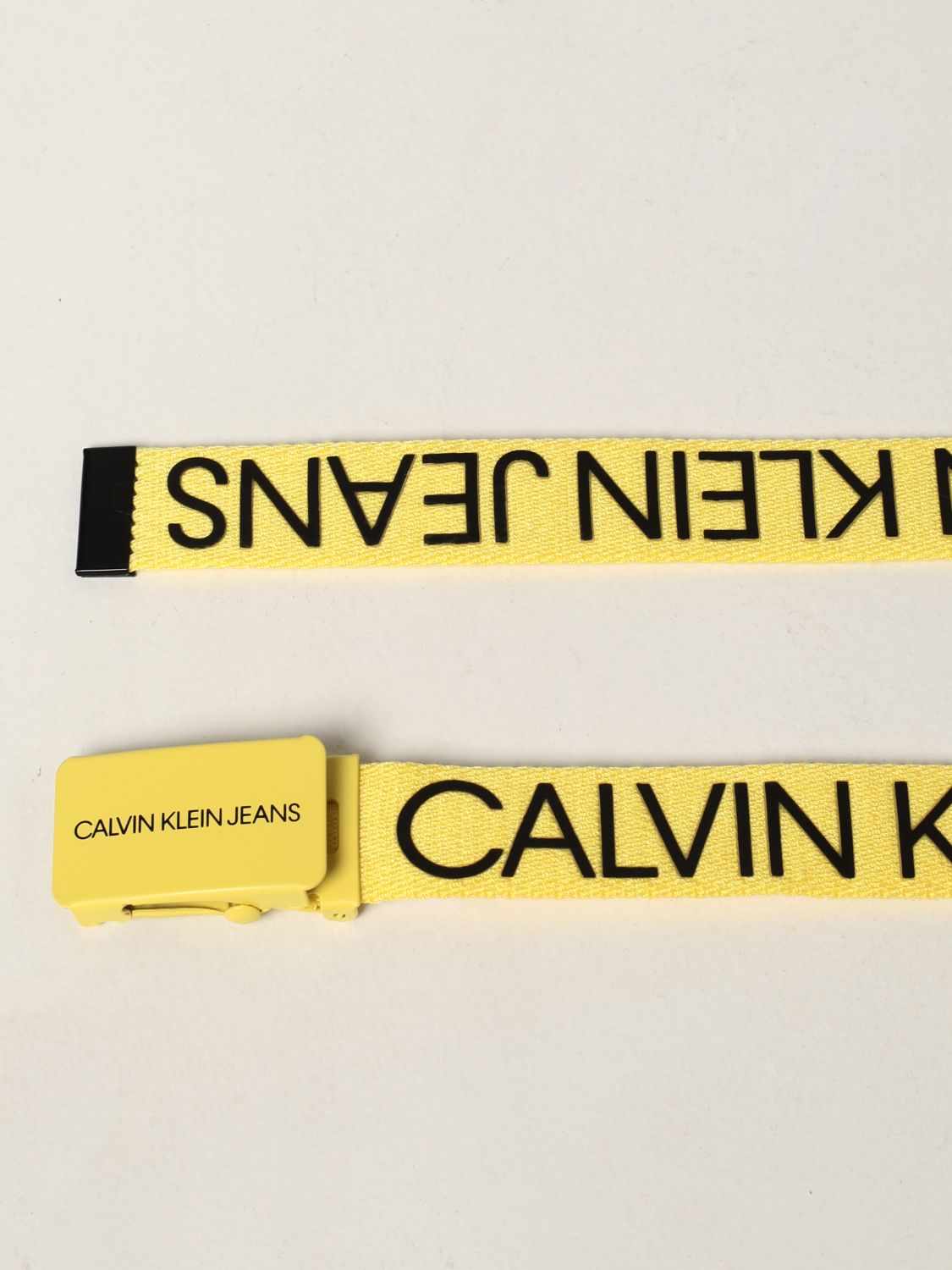 Gürtel Calvin Klein: Gürtel kinder Calvin Klein gelb 2