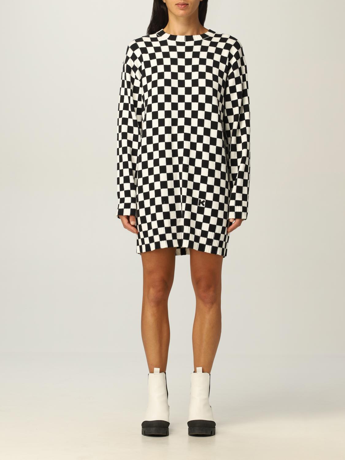 kenzo knit dress