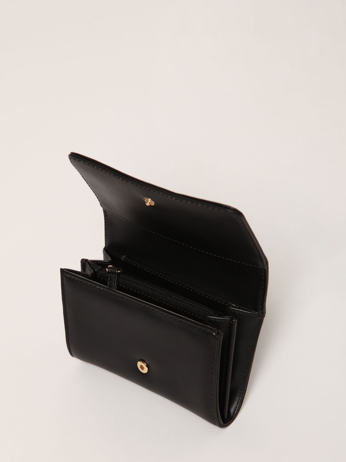 Wallet Twinset: Twin-set wallet in synthetic leather black 2