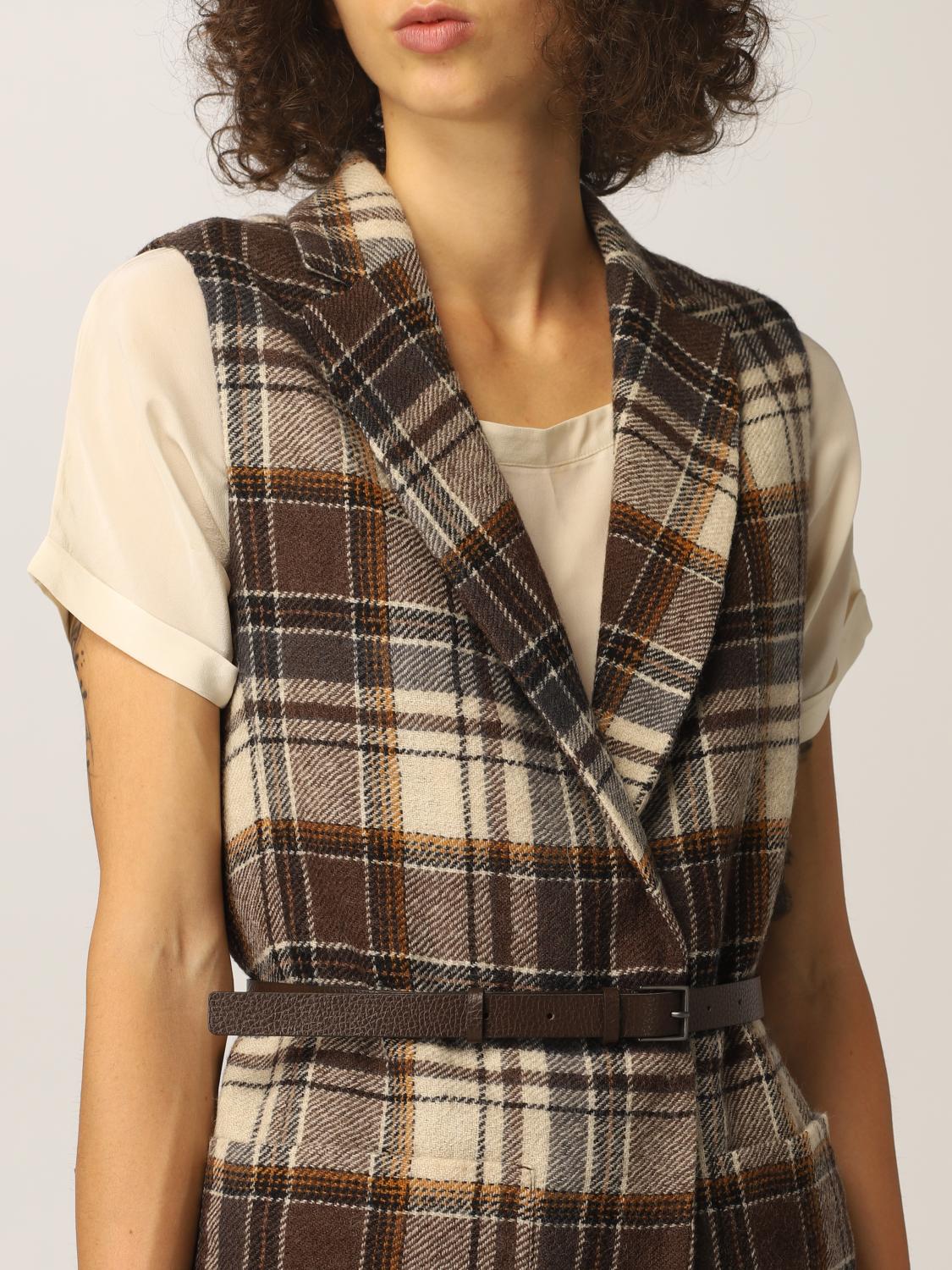 womens yellow waistcoat