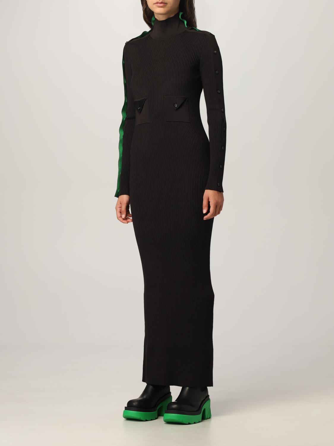 bottega veneta ribbed dress