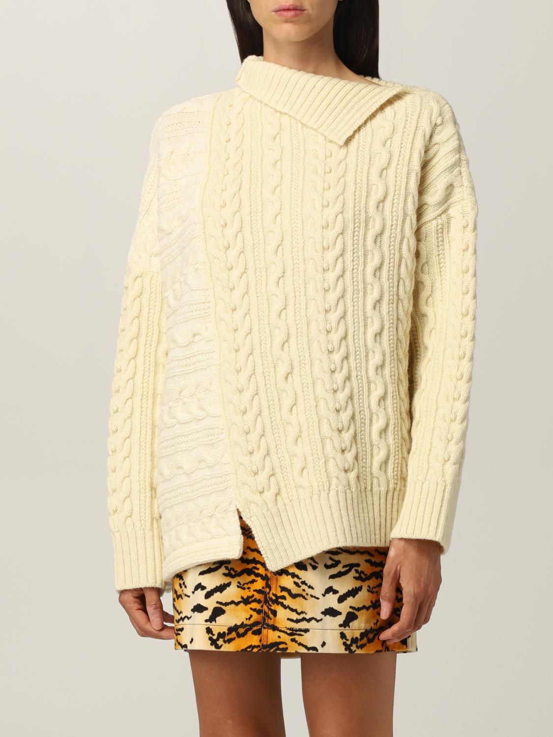 PHILOSOPHY DI LORENZO SERAFINI: wool sweater - Yellow Cream