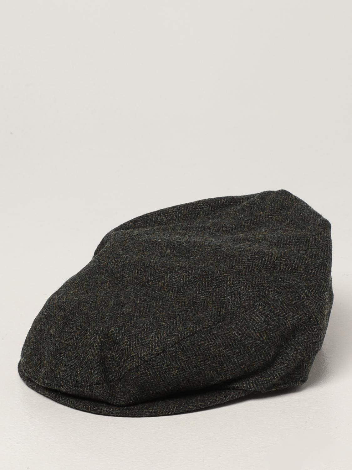 BARBOUR: classic flat cap - Olive | Hat 