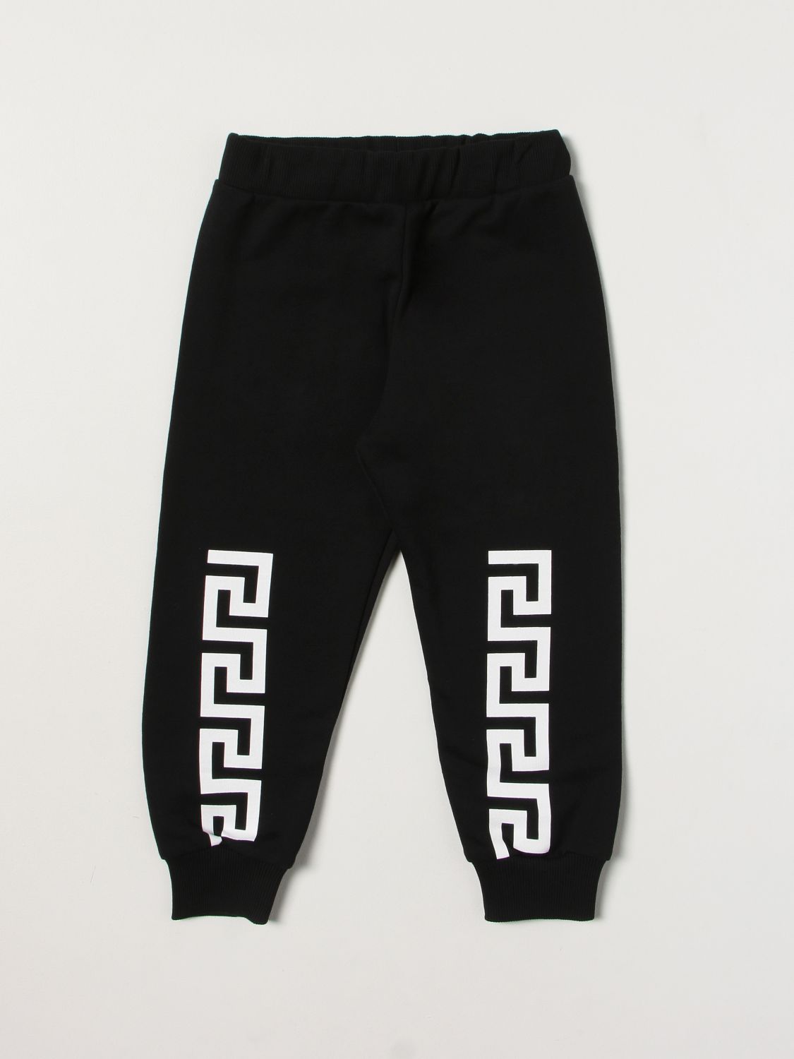 Pants Young Versace: Versace Young jogging pants with greek black 1