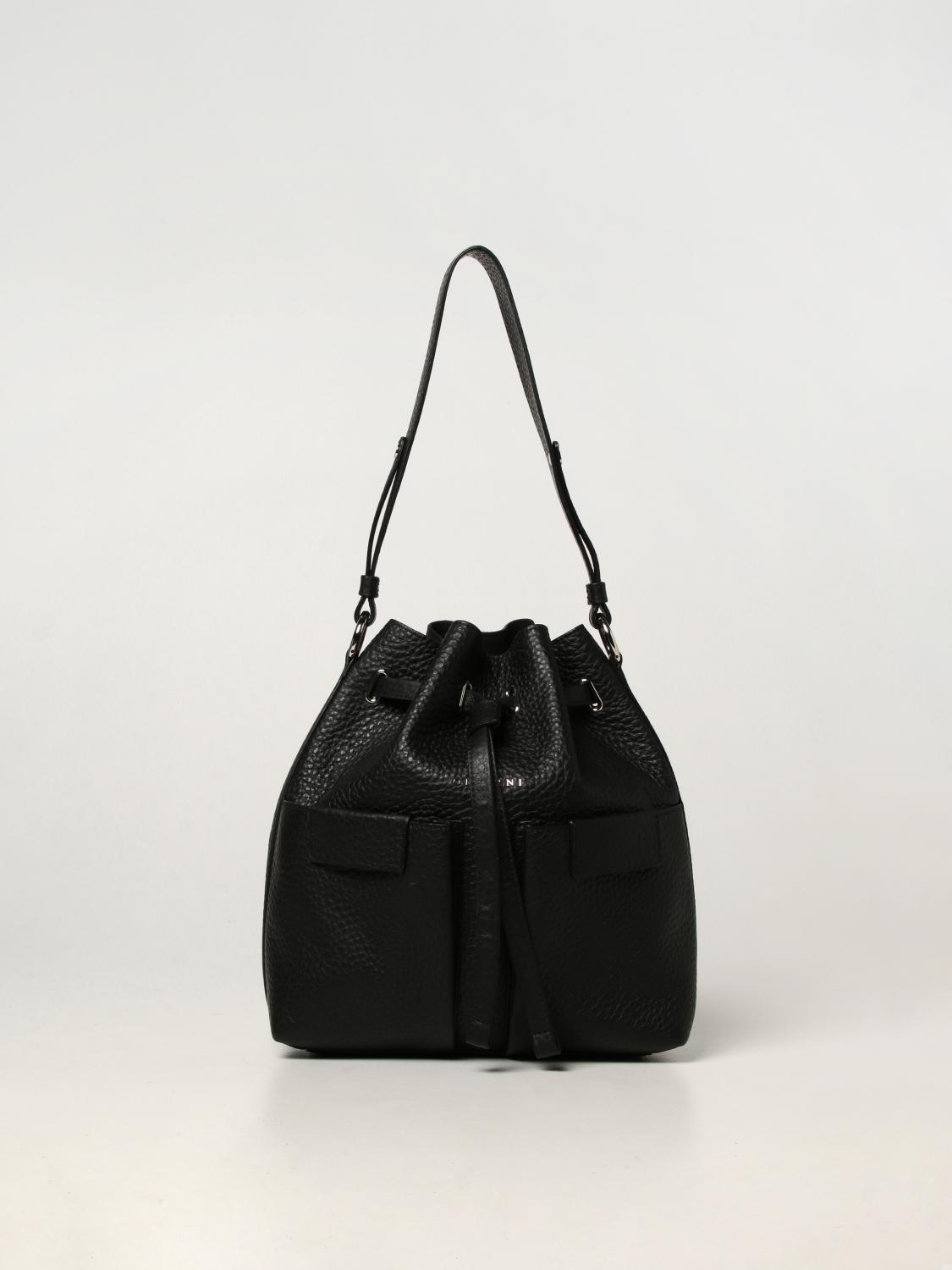 ORCIANI: Bolso de mano mujer | Bolso De Mano Orciani Mujer Negro | Bolso De  Mano Orciani B02092 SOFT GIGLIO.COM