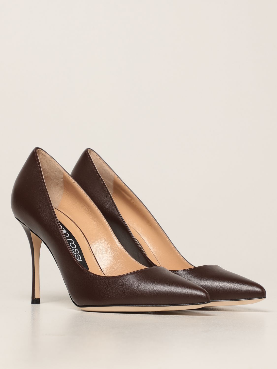 Court shoes Sergio Rossi: Sergio Rossi court shoes for women brown 2