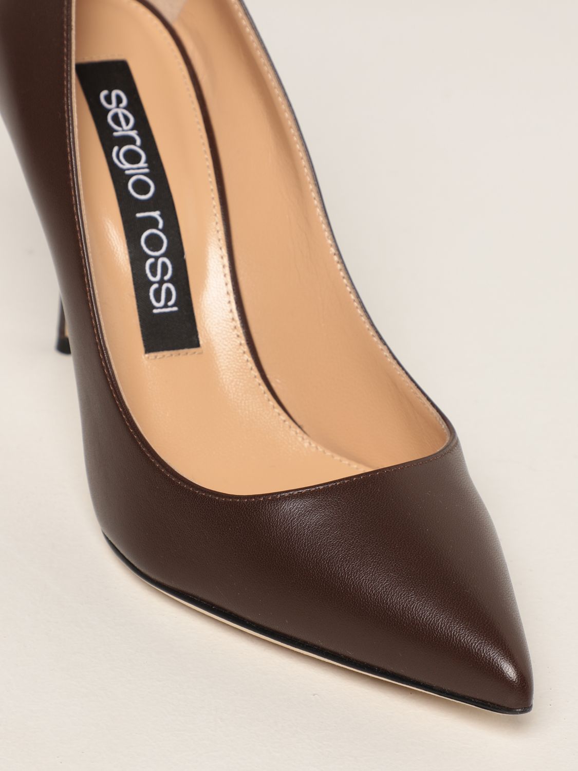 Court shoes Sergio Rossi: Sergio Rossi court shoes for women brown 4