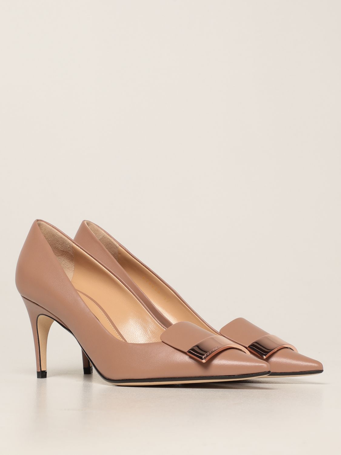 Court shoes Sergio Rossi: Court shoes women Sergio Rossi blush pink 2