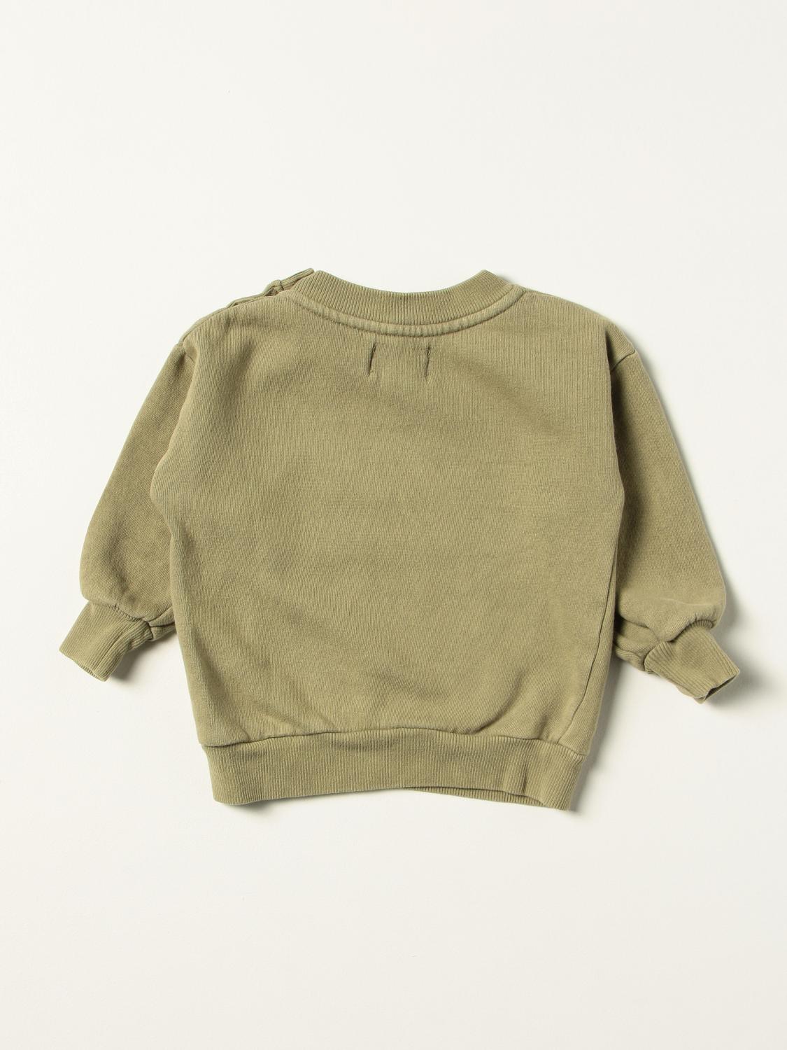 BOBO CHOSES jumper for baby Green Bobo Choses jumper 221AB042