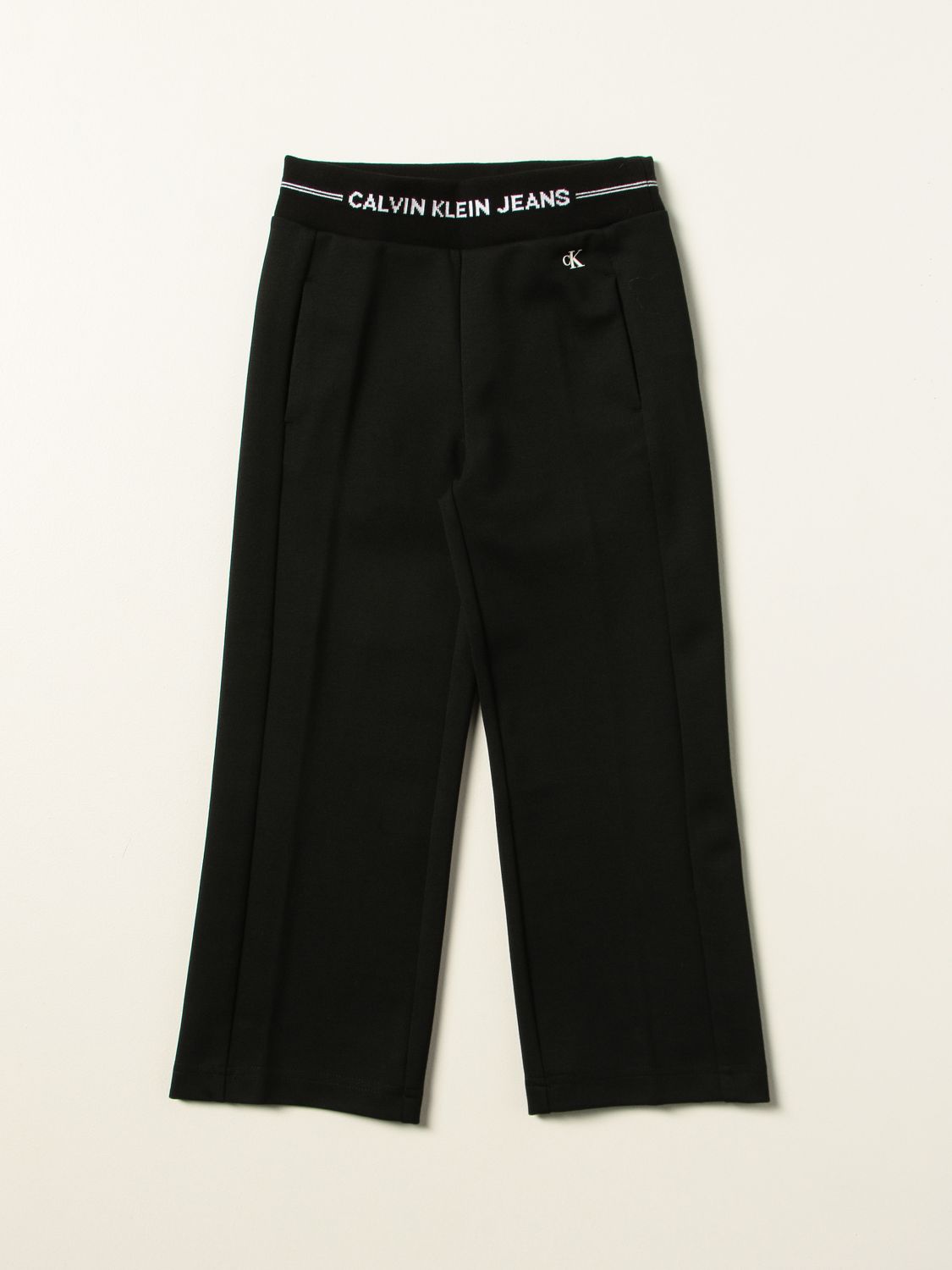 裤子 Calvin Klein: 裤子 儿童 Calvin Klein 黑色 1