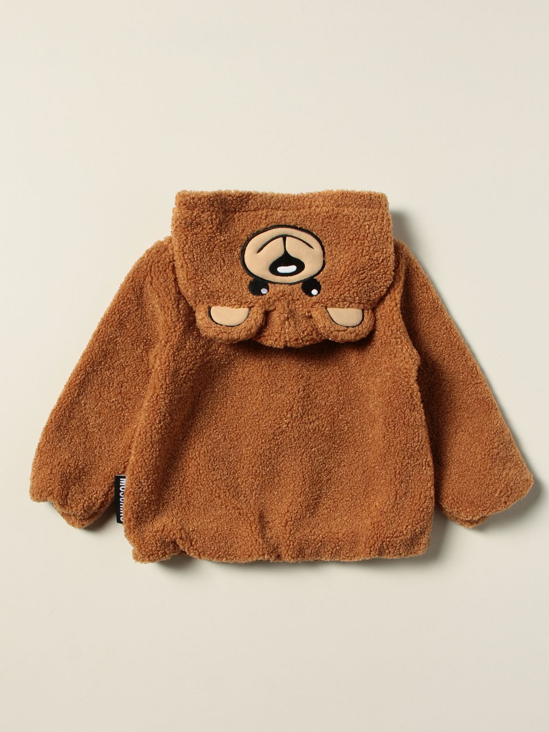 Jacket Moschino Baby: Teddy Moschino Baby jacket brown 2