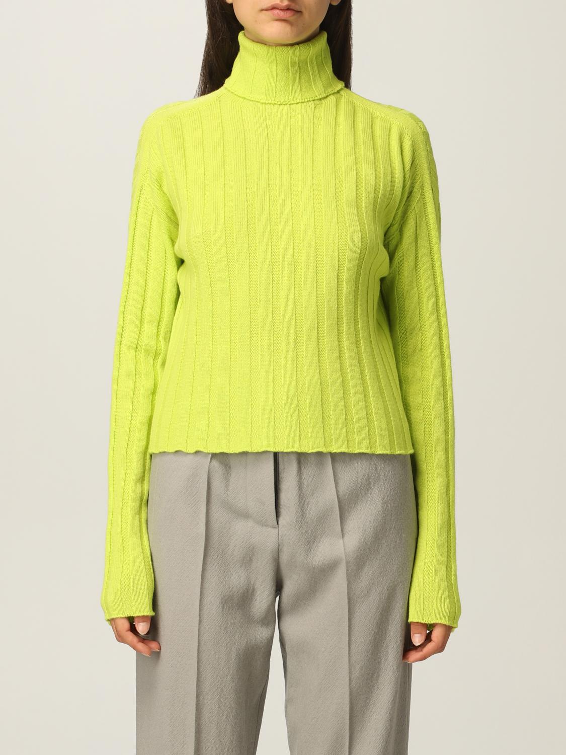 lime sweater