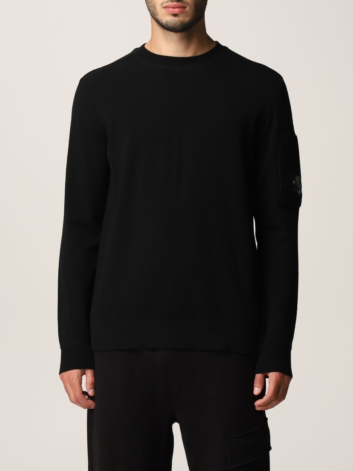 C.P. COMPANY sweater for man Black C.p. Company sweater