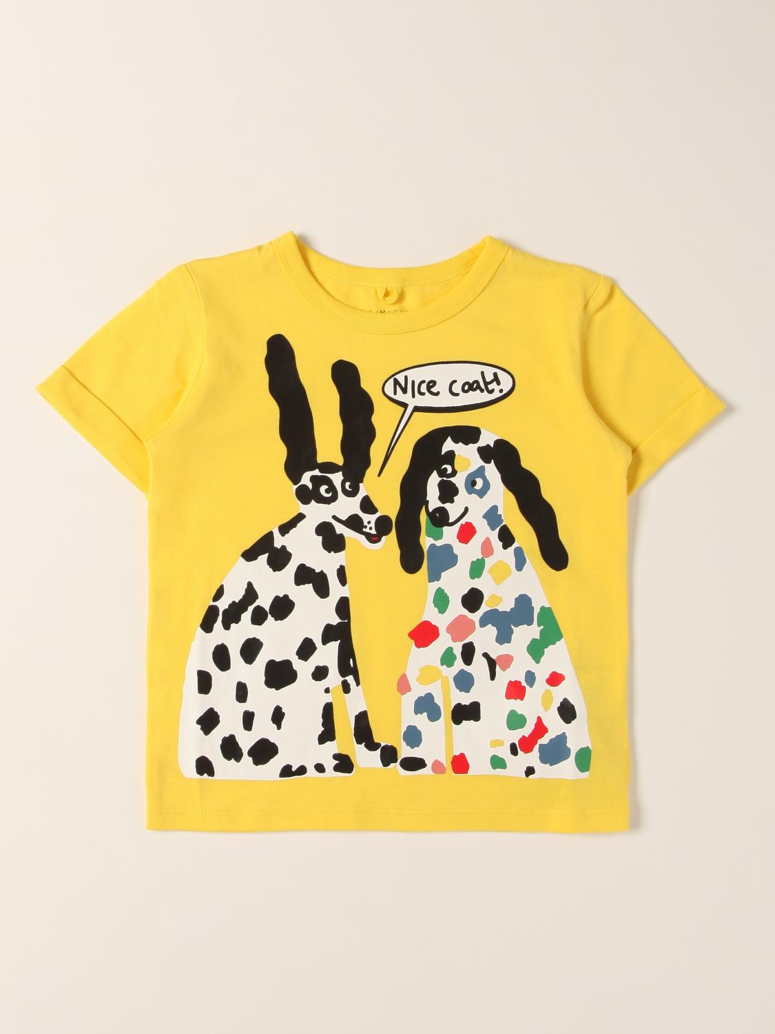 kids yellow t shirts