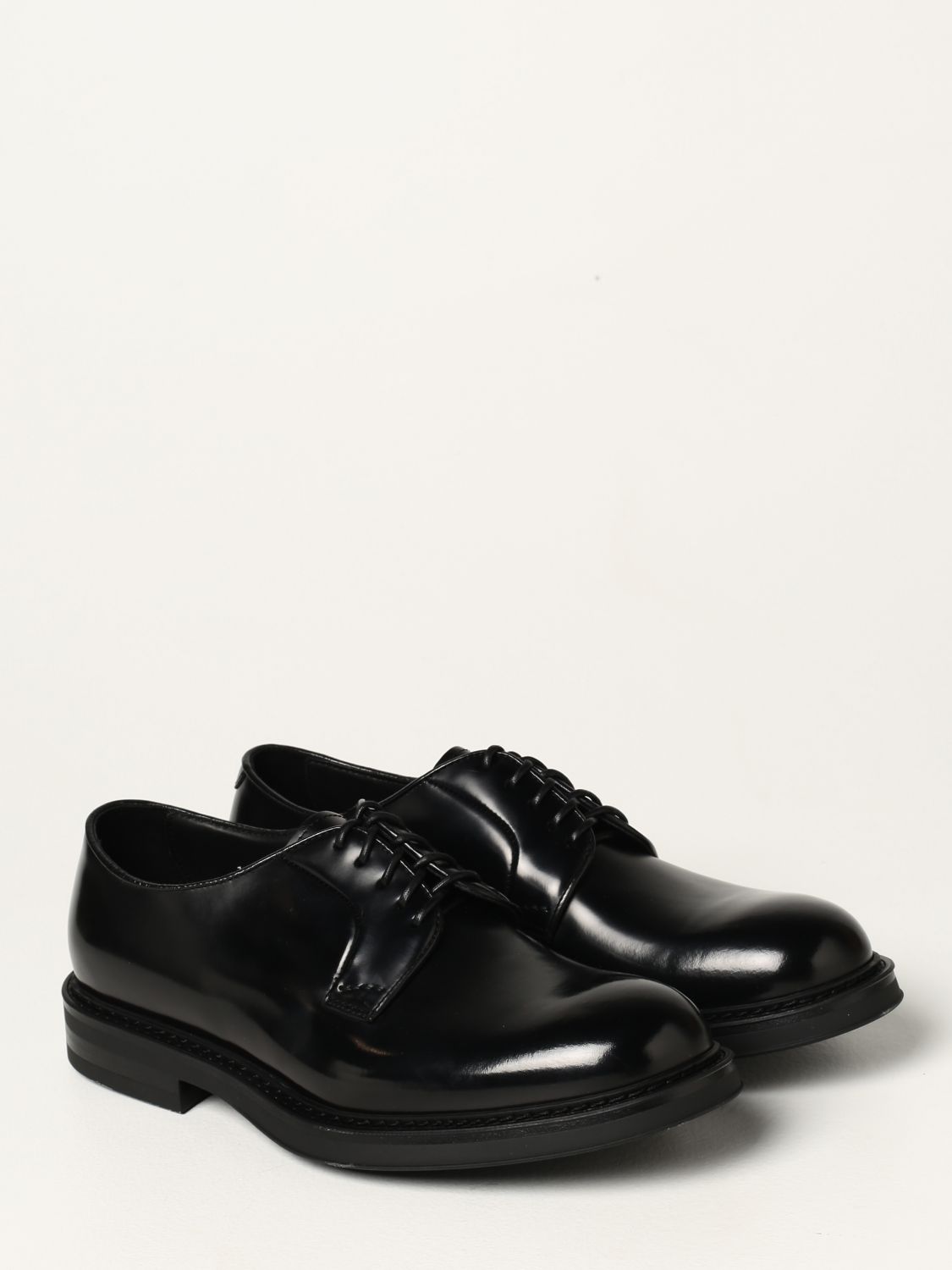 Brogue shoes Doucal's: Doucal's lace-up derby shoes in leather black 2
