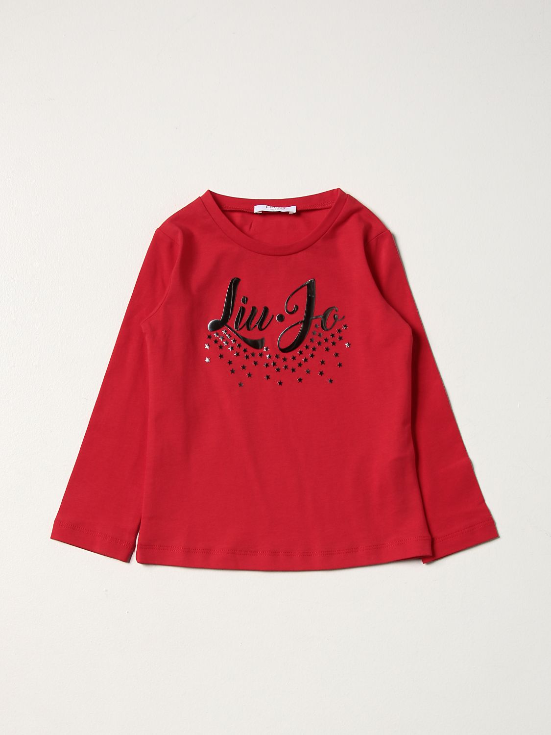 Camisetas Liu Jo: Camisetas niños Liu Jo rojo 1