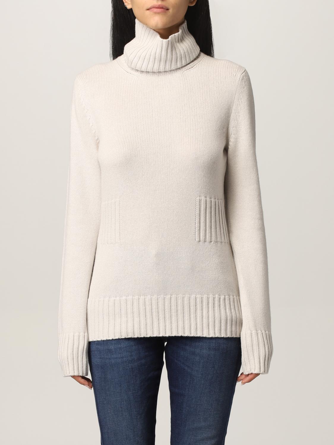 MALO: Maglione in cashmere - Beige | Maglia Malo DXC119F1A94 GIGLIO.COM