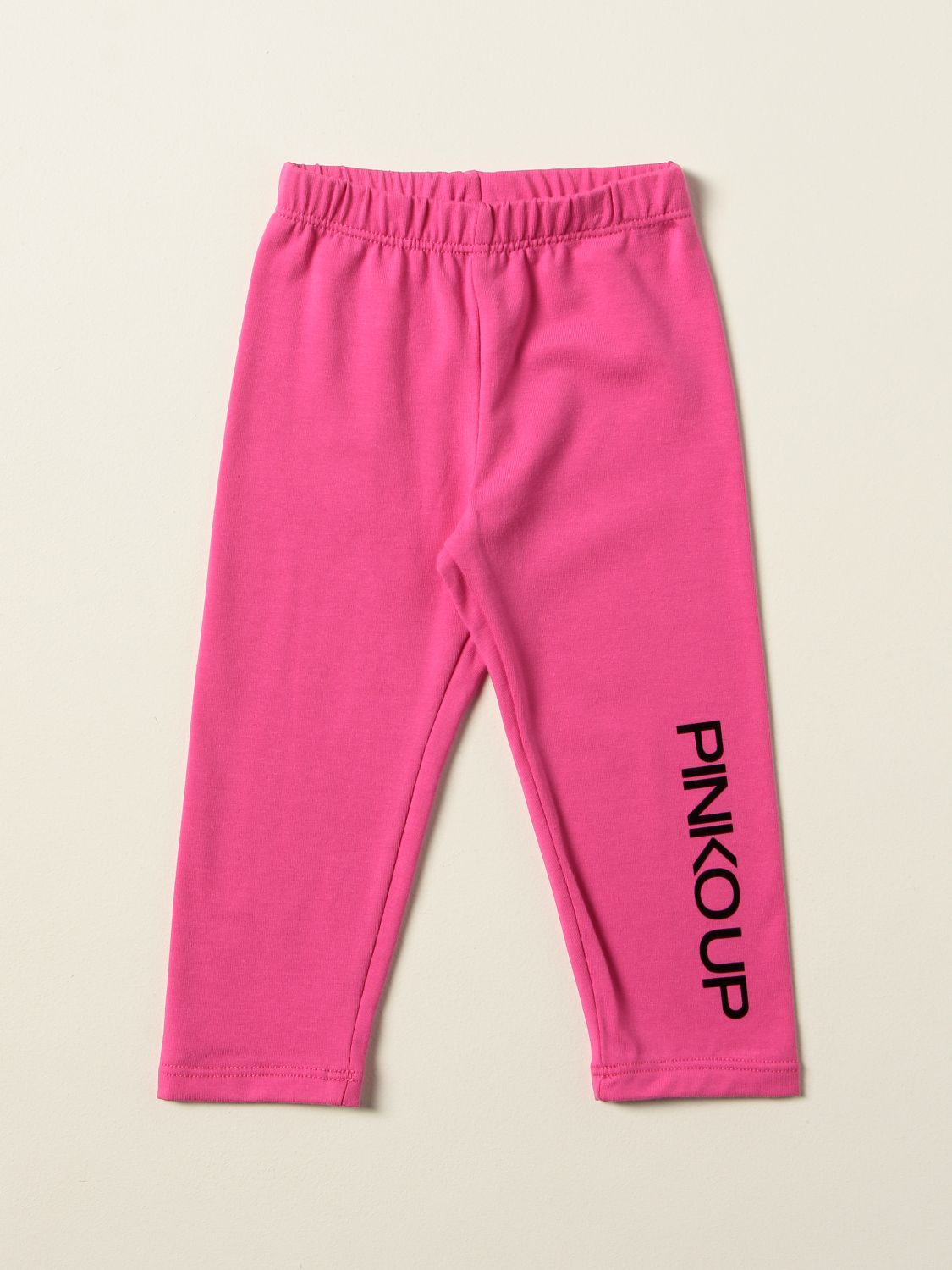 Pants Pinko: Pinko pants with logo fuchsia 1
