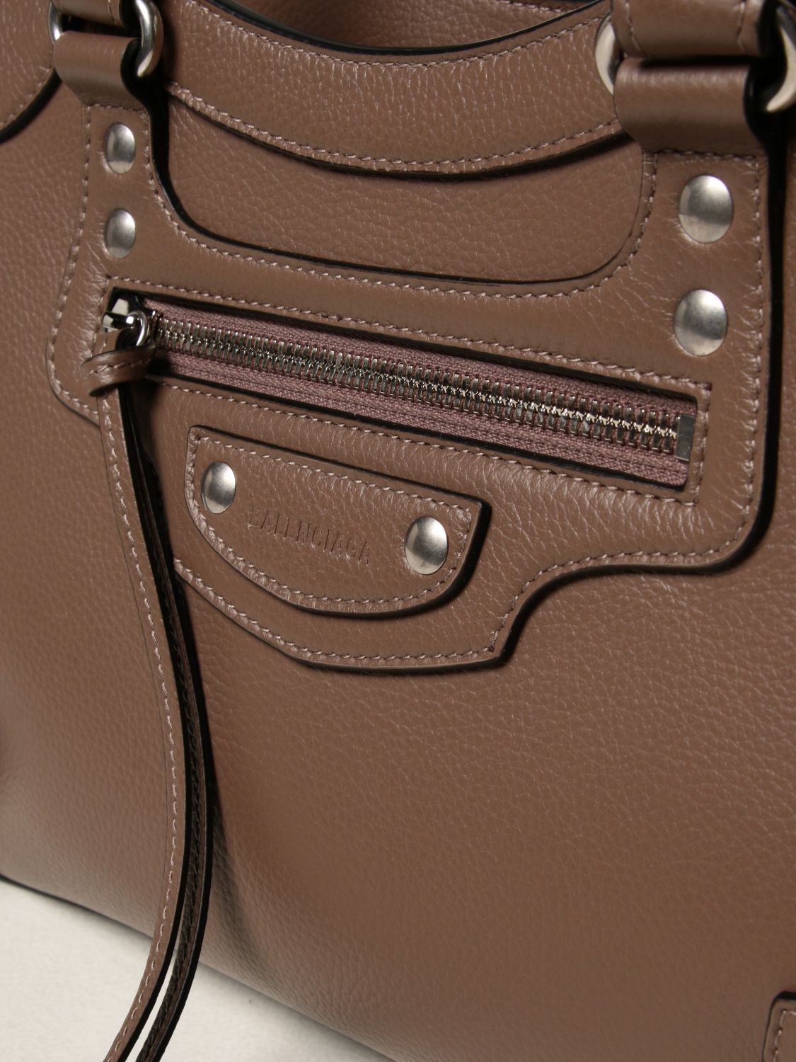 Handbag Balenciaga: Neo Classic City s Balenciaga bag in leather grey 4