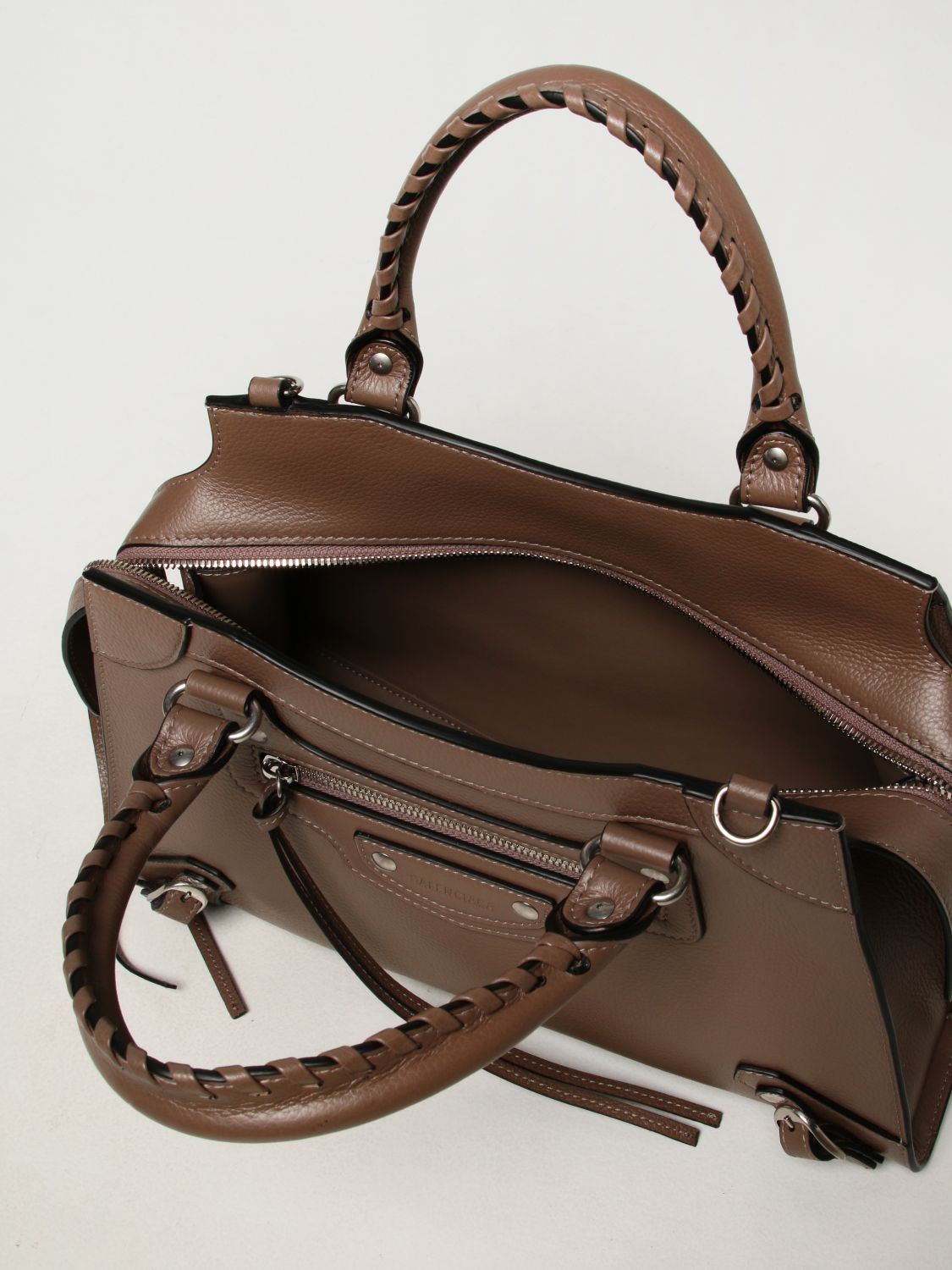 Handbag Balenciaga: Neo Classic City s Balenciaga bag in leather grey 5