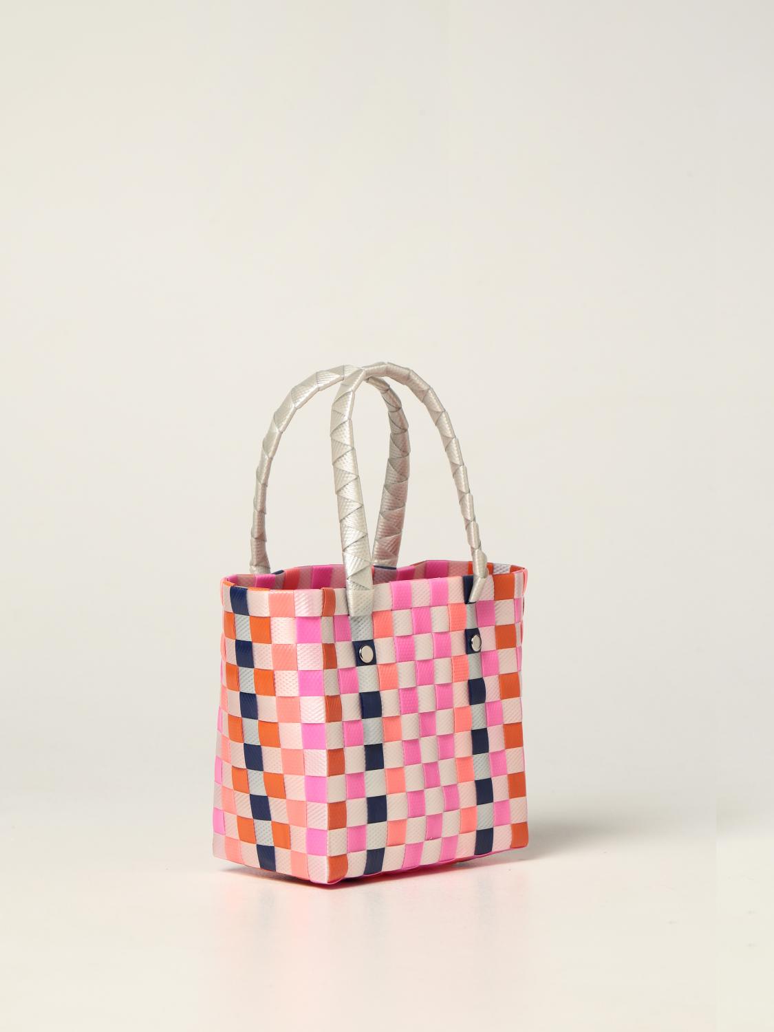 MARNI: Borsa shopping Tote multicolor - Fuxia | Borsa Marni M00178 M00IW  GIGLIO.COM