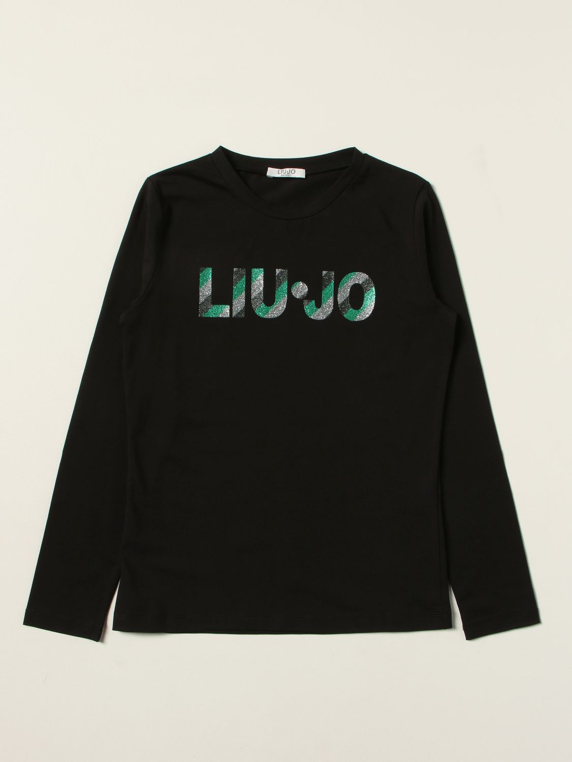 Camisetas Liu Jo: Camisetas niños Liu Jo negro 1 1
