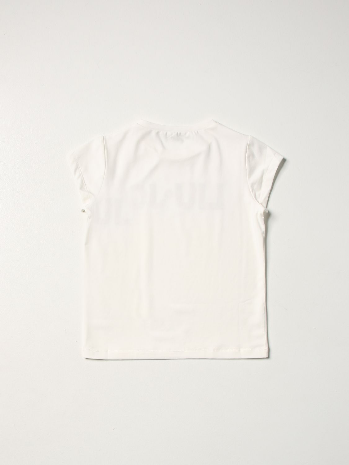 T-shirt Liu Jo: T-shirt Liu Jo con logo glitter bianco 1 2