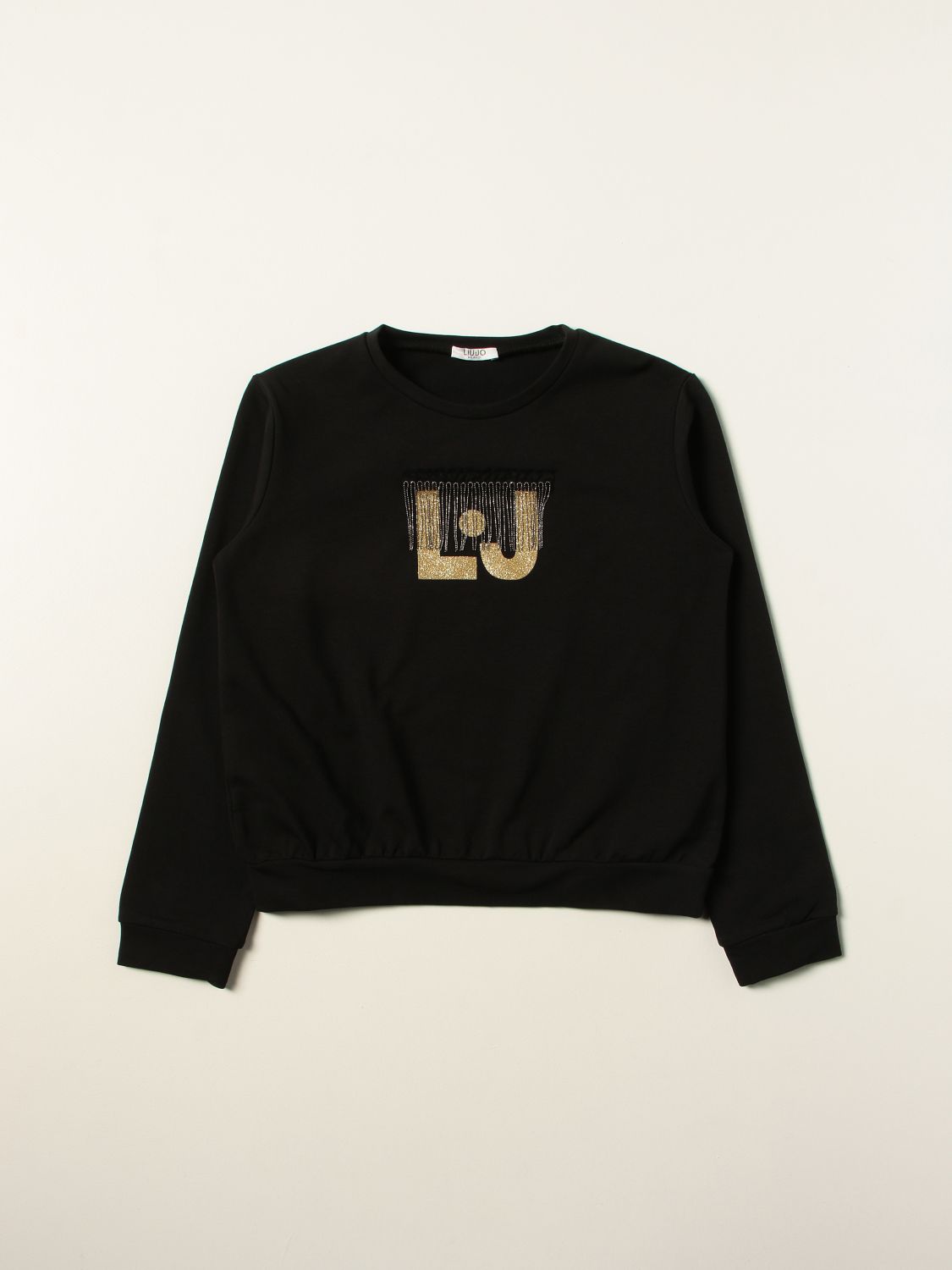 Sweater Liu Jo: Liu Jo sweatshirt with lurex logo black 1