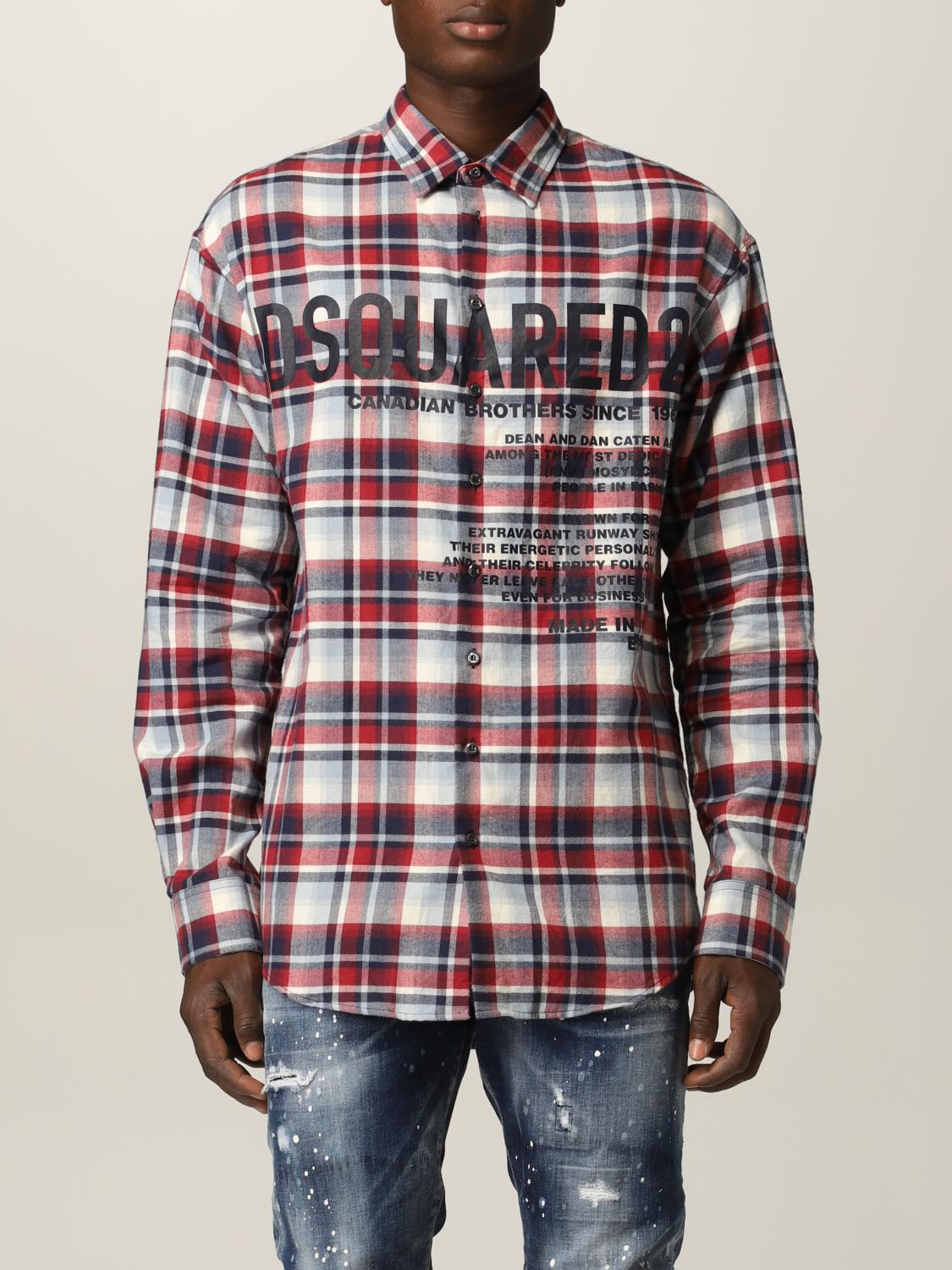 dsquared2 shirt mens
