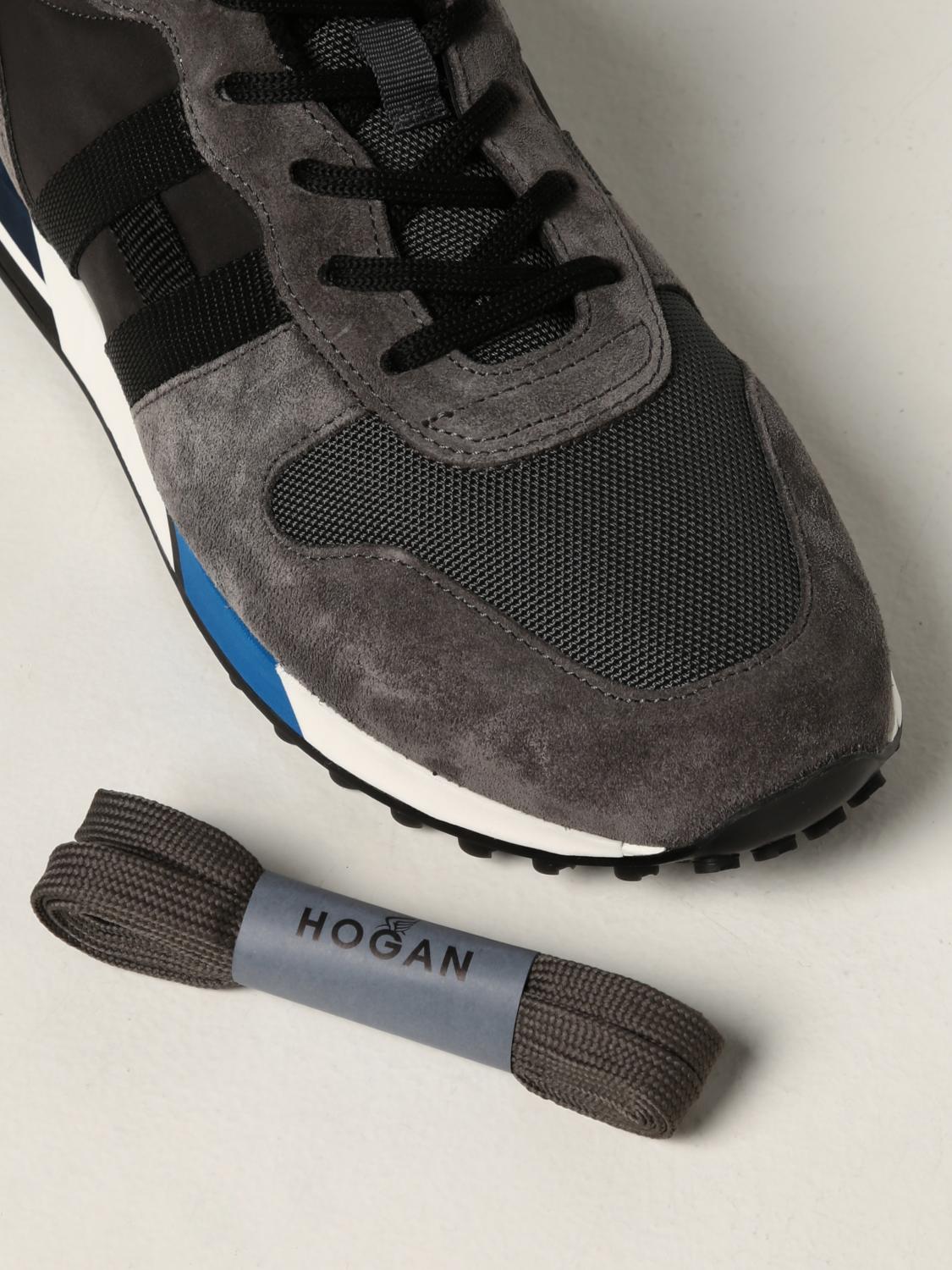 HOGAN SNEAKERS H383 Uomo Grigio Blu | Mascheroni Store