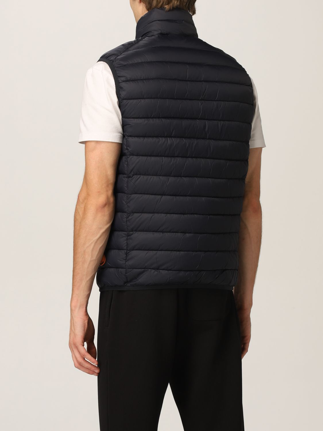Gilet Save The Duck: Gilet Adam Save The Duck in nylon blue 2