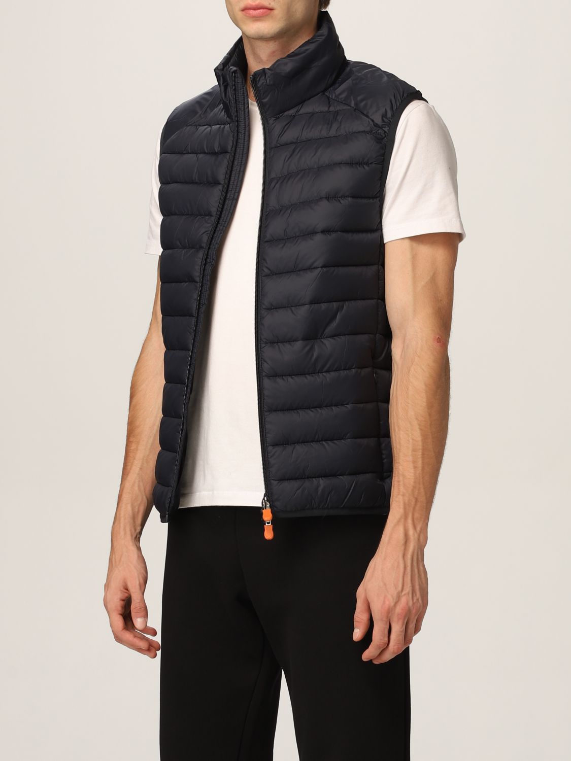 Gilet Save The Duck: Gilet Adam Save The Duck in nylon blue 3