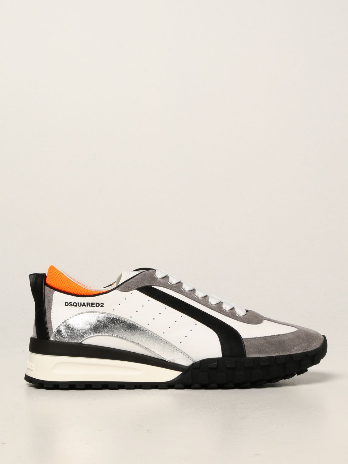 Sneakers Dsquared2: Dsquared2 Legend sneakers in leather and suede white 1