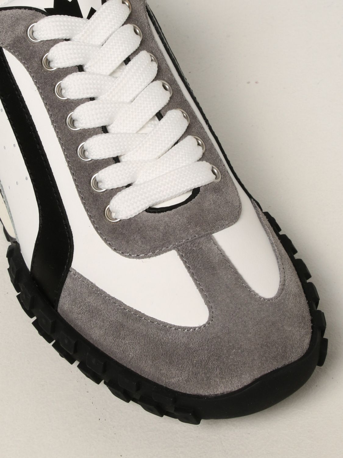 Sneakers Dsquared2: Dsquared2 Legend sneakers in leather and suede white 4