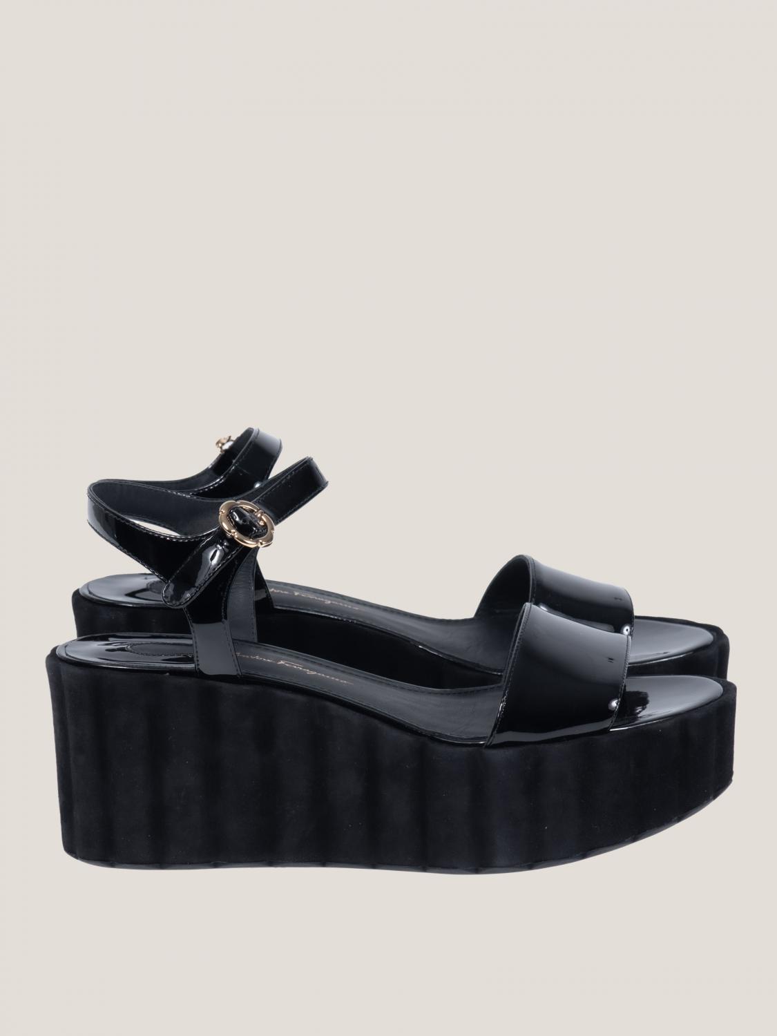 salvatore ferragamo shoes wedge