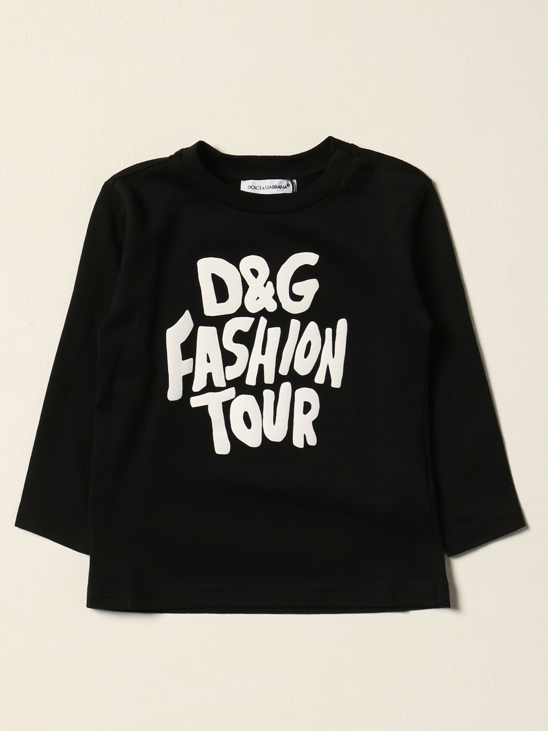 T-shirt Dolce & Gabbana: T-shirt DG fashion tour Dolce & Gabbana nero 1