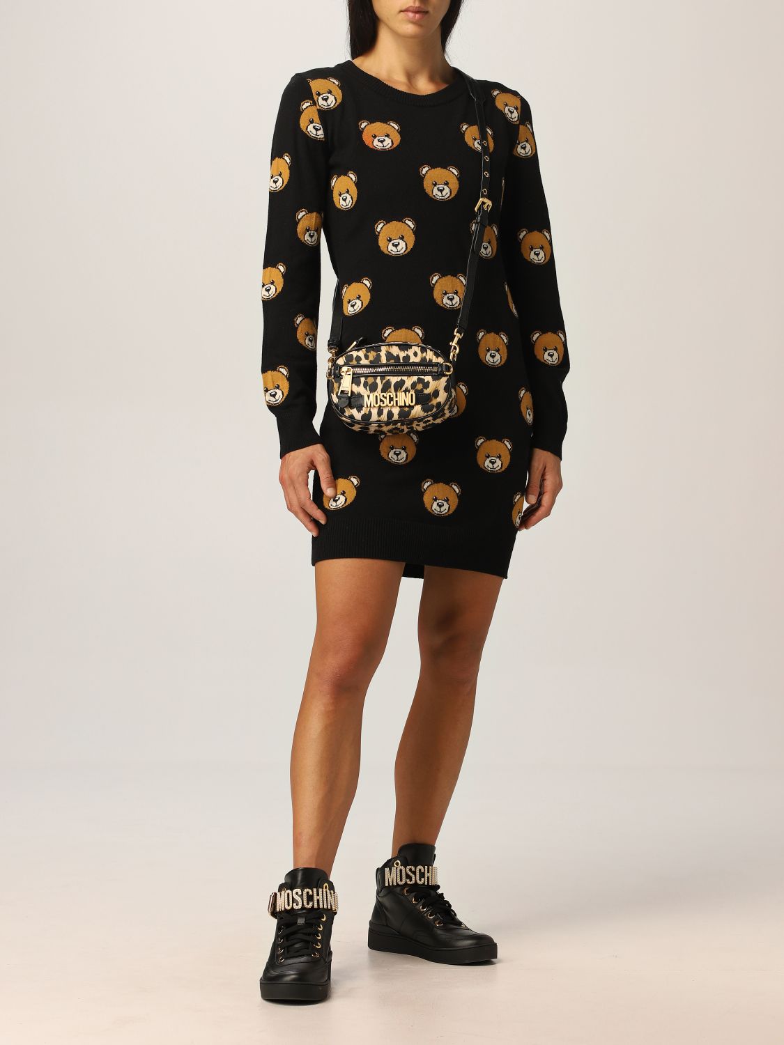 Mini- Tasche Moschino Couture: Umhängetasche damen Moschino Couture beige 2