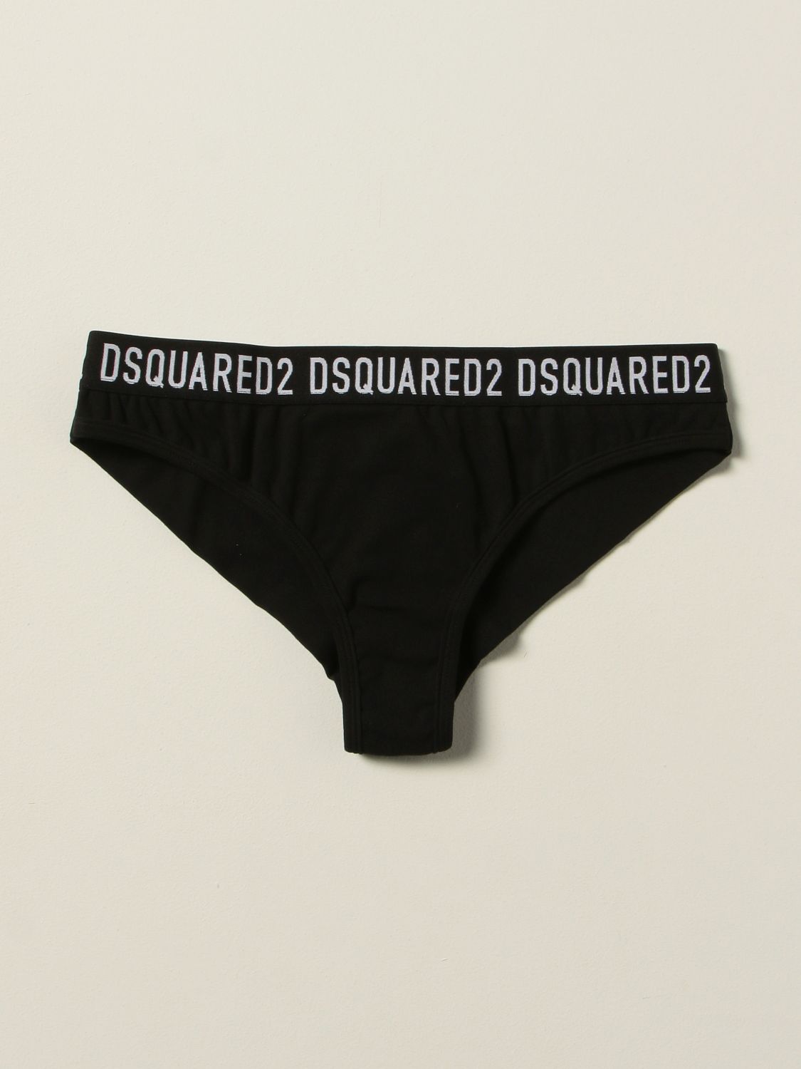 Lingerie Dsquared2: Dsquared2 briefs with logo black 1
