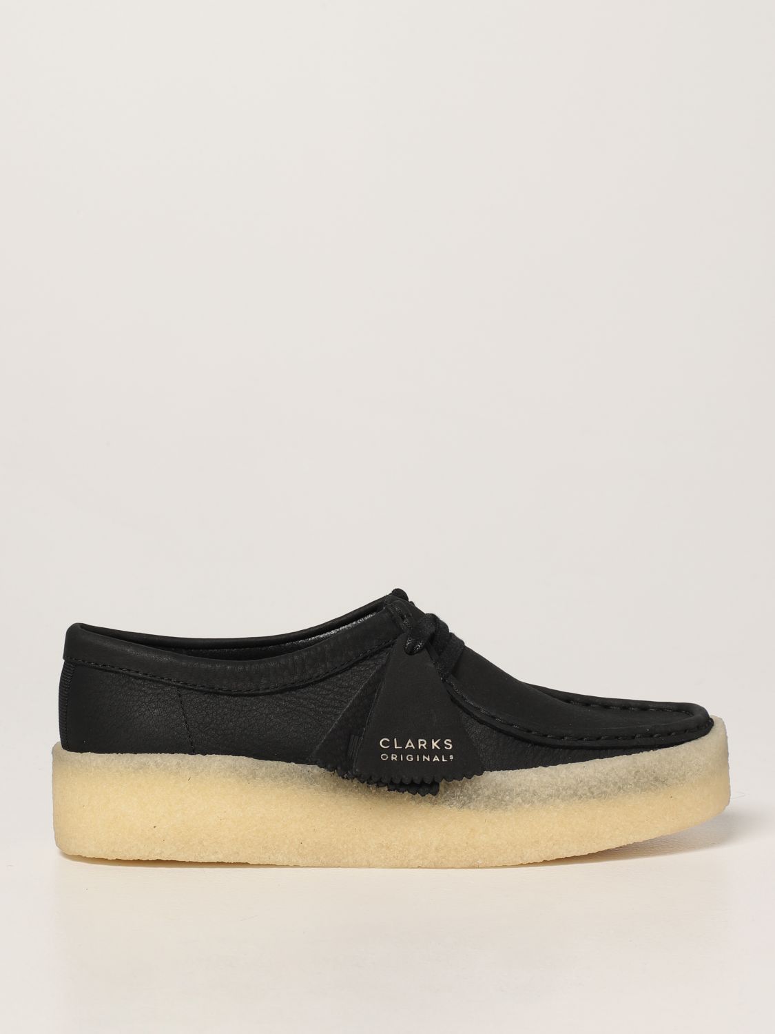 Loafers Clarks: Clarks Originals Wallabee Cup moccasins in nubuck black 1