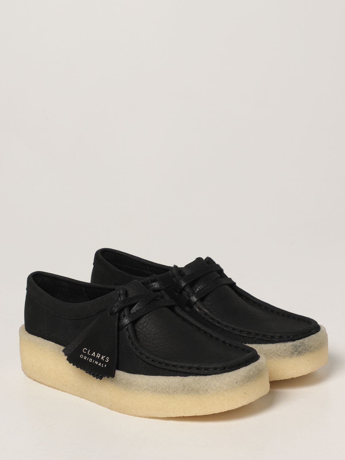 Loafers Clarks: Clarks Originals Wallabee Cup moccasins in nubuck black 2
