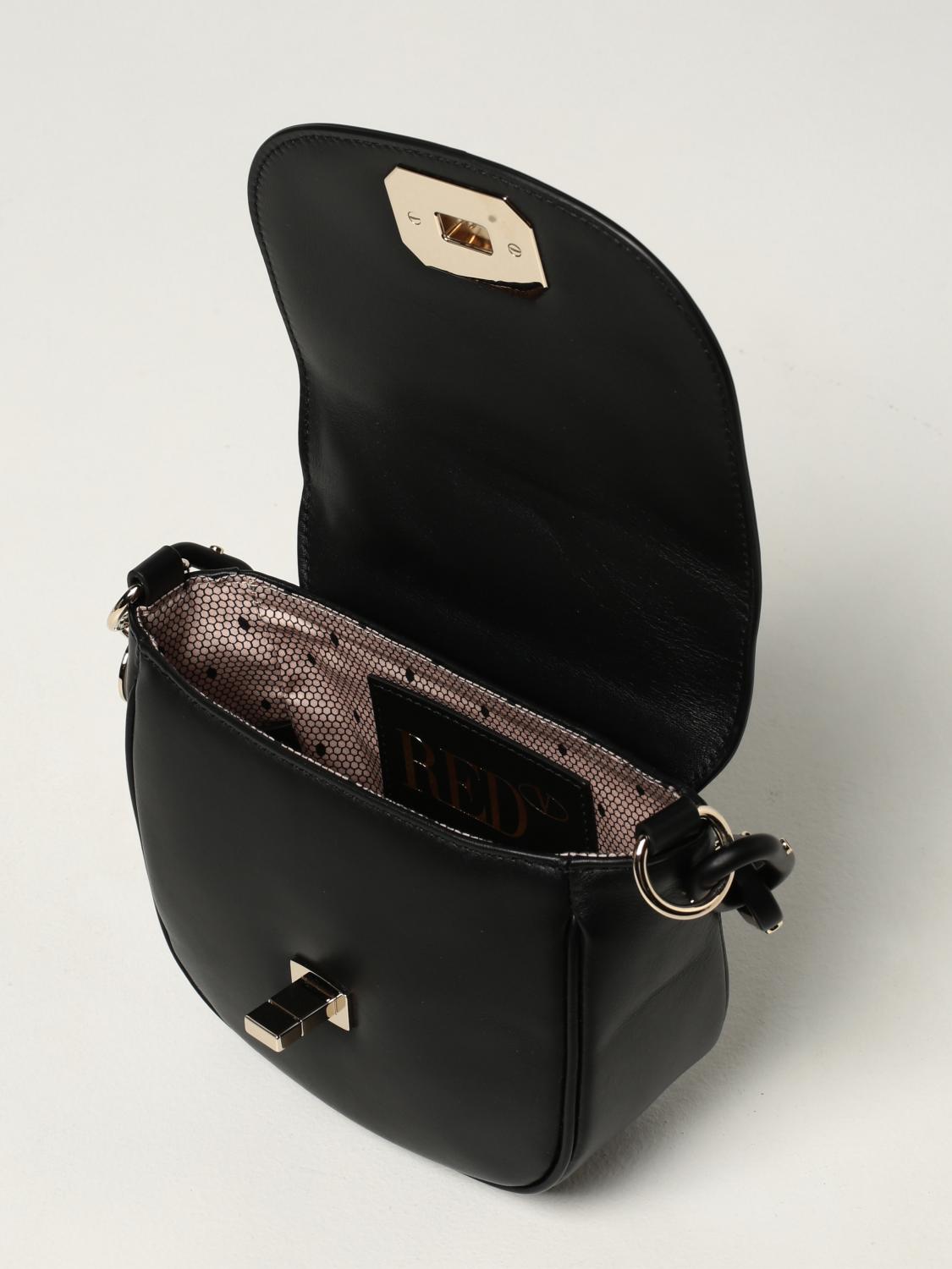 RED(V): Bolso de hombro mujer - NEGRO | Mini Bolso Red(V) WQ2B0C45XYZ  GIGLIO.COM